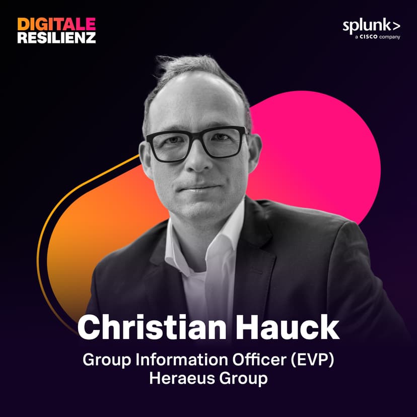 A Plea for Boring IT – With Christian Hauck, Group Information Officer (EVP), Heraeus Group