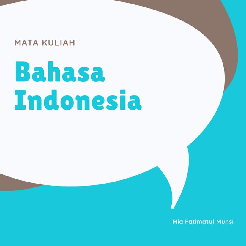 Sejarah Bahasa Indonesia
